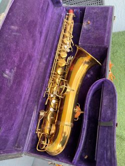 Vintage tenor saxophone in good condition