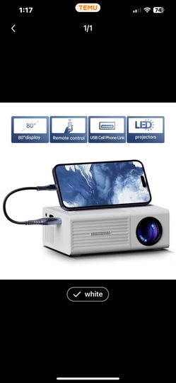 MINI LED Projector for iPhone/Android Phones