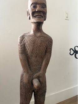 fertility sculpture. Papa new Guinea