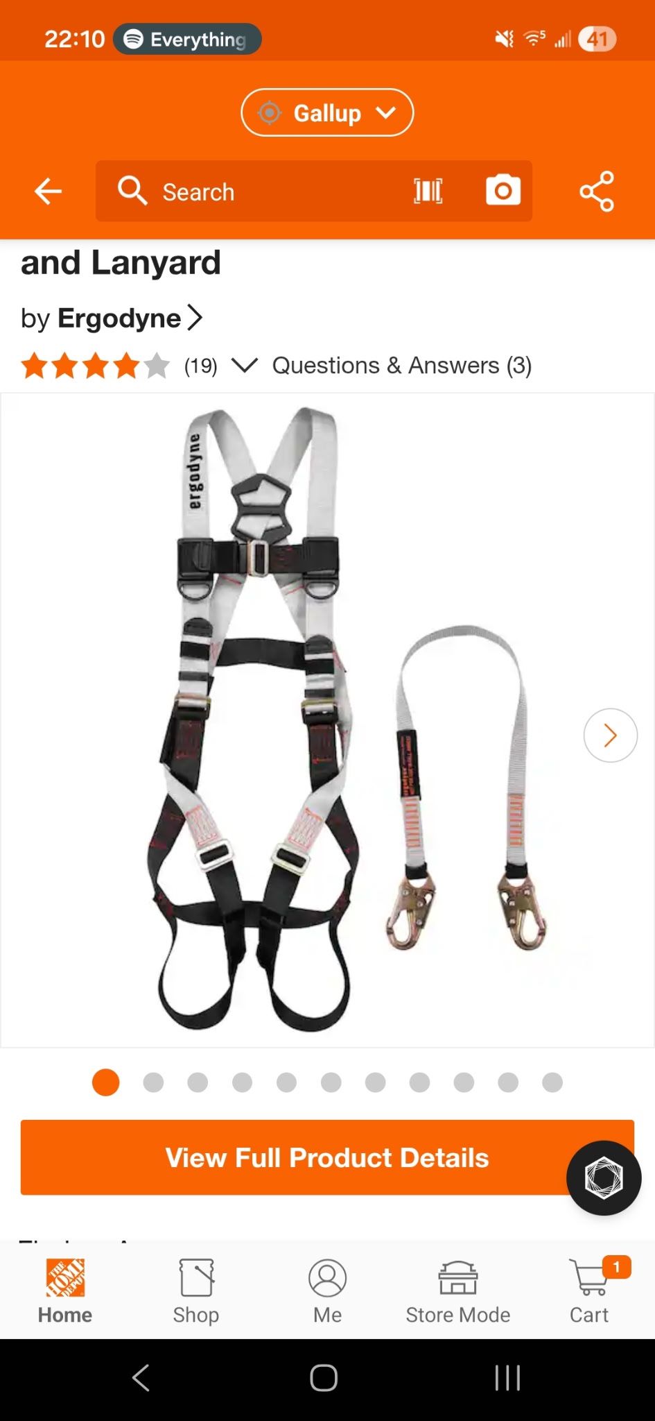 Safety Harness $80.00