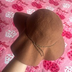 Brown sun hat