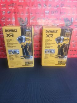 DEWALT 20V MAX XR CORDLESS 1/4-IN. IMPACT DRIVER ( TOOL ONLY  )
