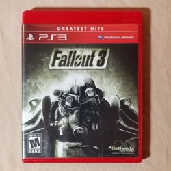 Fallout 3 Sony PlayStation 3 PS3 CIB Complete In Box Multipage Manual Video Game