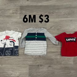 6M Baby Boy Shirts