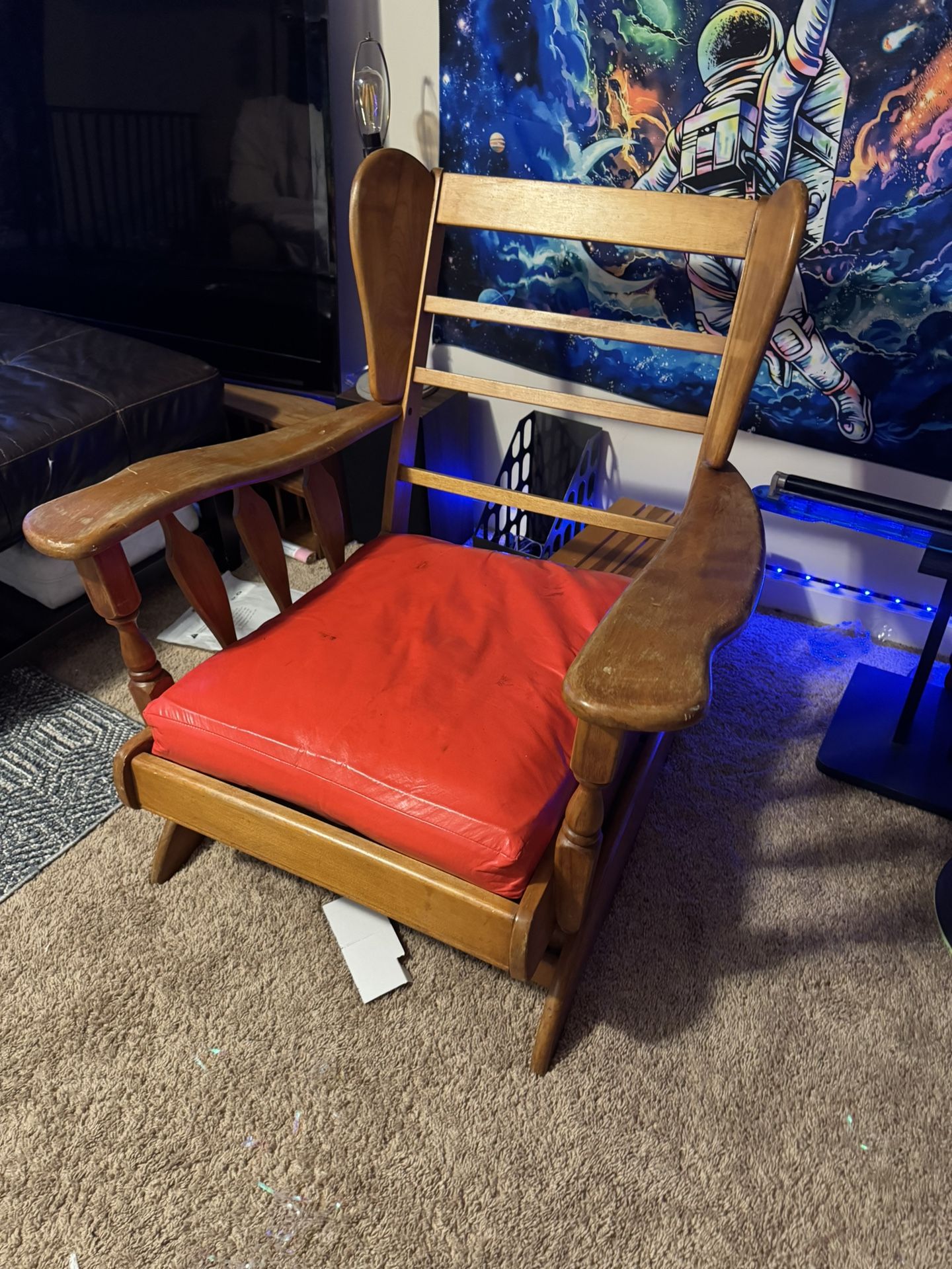 Beautiful Wooden Glider