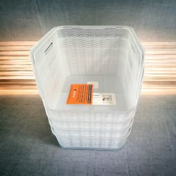 Stackable Storage Buckets (x4)