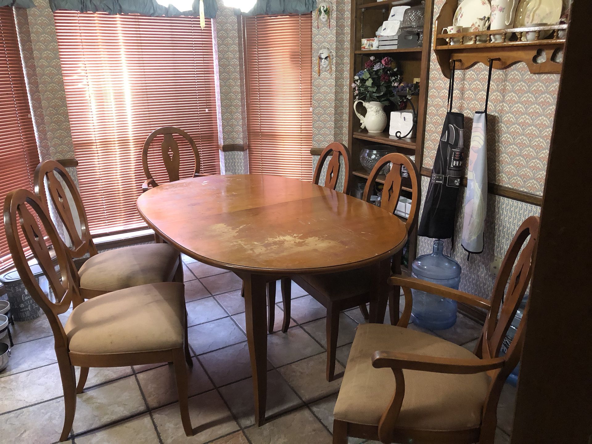 Dinning Room table with 6 Chairs