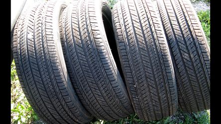 235/65r17 set of tires bridgestone