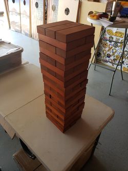 Giant Tumbling Blocks "Jenga"