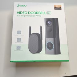 Wireless Video Doorbell, 5MP UltraHD Doorbell Camera with Chime