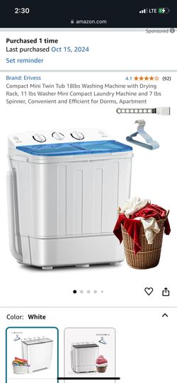 Portable washing machine