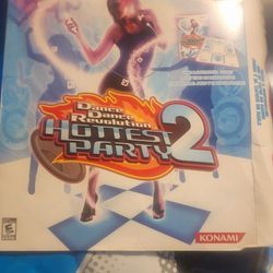 Dance Dance Revolution Hottest Party 2w/Konami Dance Mat • Bundle • Nintendo Wii