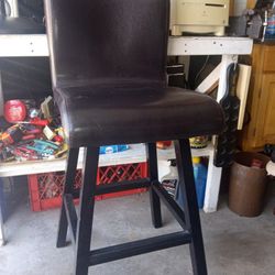 Leather Bar Stool