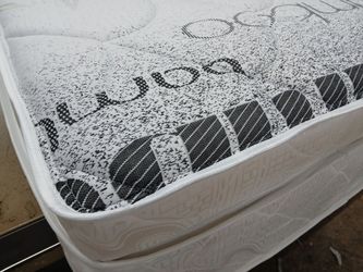 $199 Queen Pillow Top Mattress Only Brand New Free Delivery Same Day