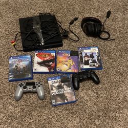 Ps4 With Games For Sale 