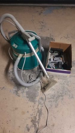 Bissell Big Green Machine Carpet Steamer Vacuum w/ Attachments