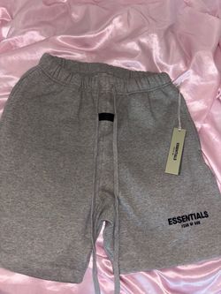 Essentials Grey Sweat Shorts