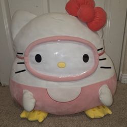 Squishmallows Hello Kitty Scuba Gear Hello Kitty 20inch