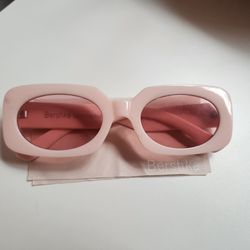Bershka pink barbie sunglasses