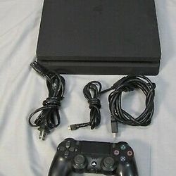 Sony PlayStation 4 PS4 Slim 1TB Console Jet Black CUH-2215B 🔥 2 CONTROLLER GS