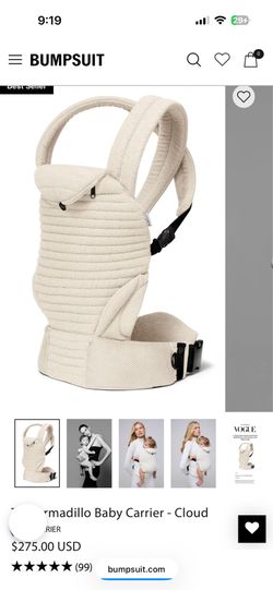 Baby carrier bumpsuit