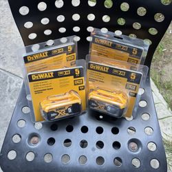Dewalt Brand new 5Ah batteries, price for each battery