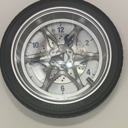14” Wheel Wall Clock