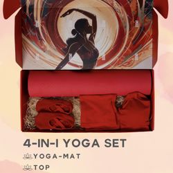 MANTRA Yoga Gift Set (Mat+Clothing+Socks) -Brand New 