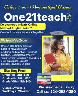 Math & ENGLISH TUTOR