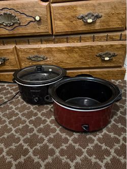 Slow Cooker Lot – 2 Hamilton Beach Crock Pots Ready to Use