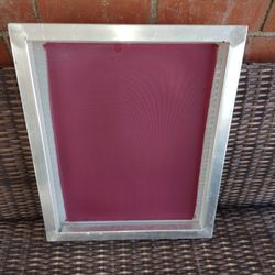 5 Screen printing frame 