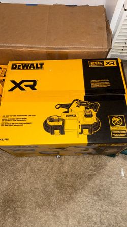 Dewalt 20v Max 3-3/8 in. Cordless Brushless Bandsaw (medium )