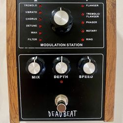 Deadbeat Sound Modulation Station Guitar Pedal