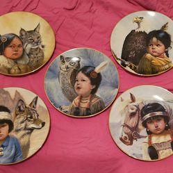 Native American collectors plates