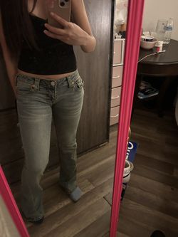 True Religion Low Rise Flare