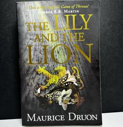 The Lily and the Lion Maurice Druon Paperback Historical Fiction Crusades