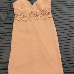 Pink Strap Dress