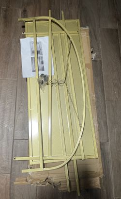 7.5ft Garment Rack GOLD