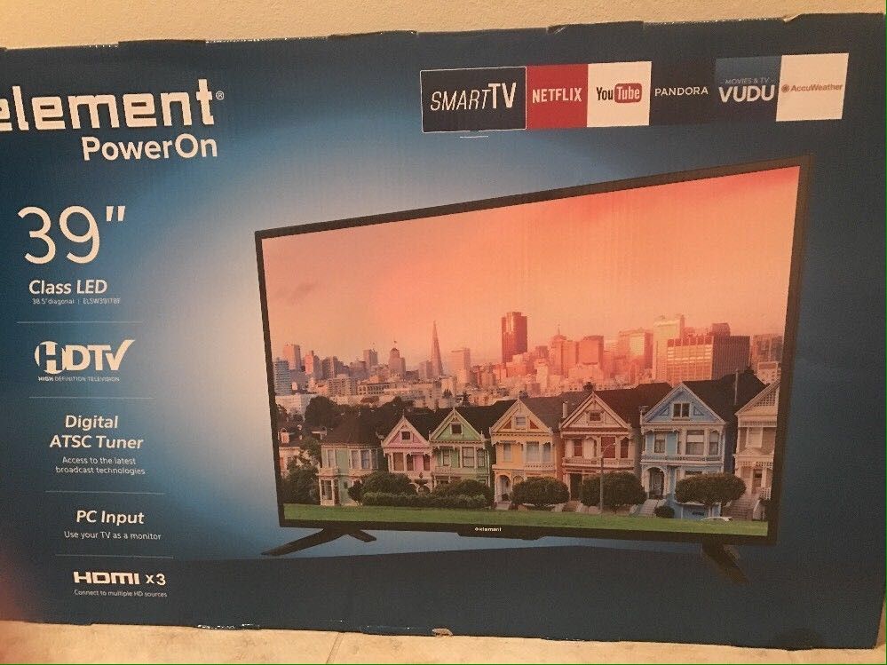 Element 39 inch Smart LED TV with Roku set is on sale at very low price