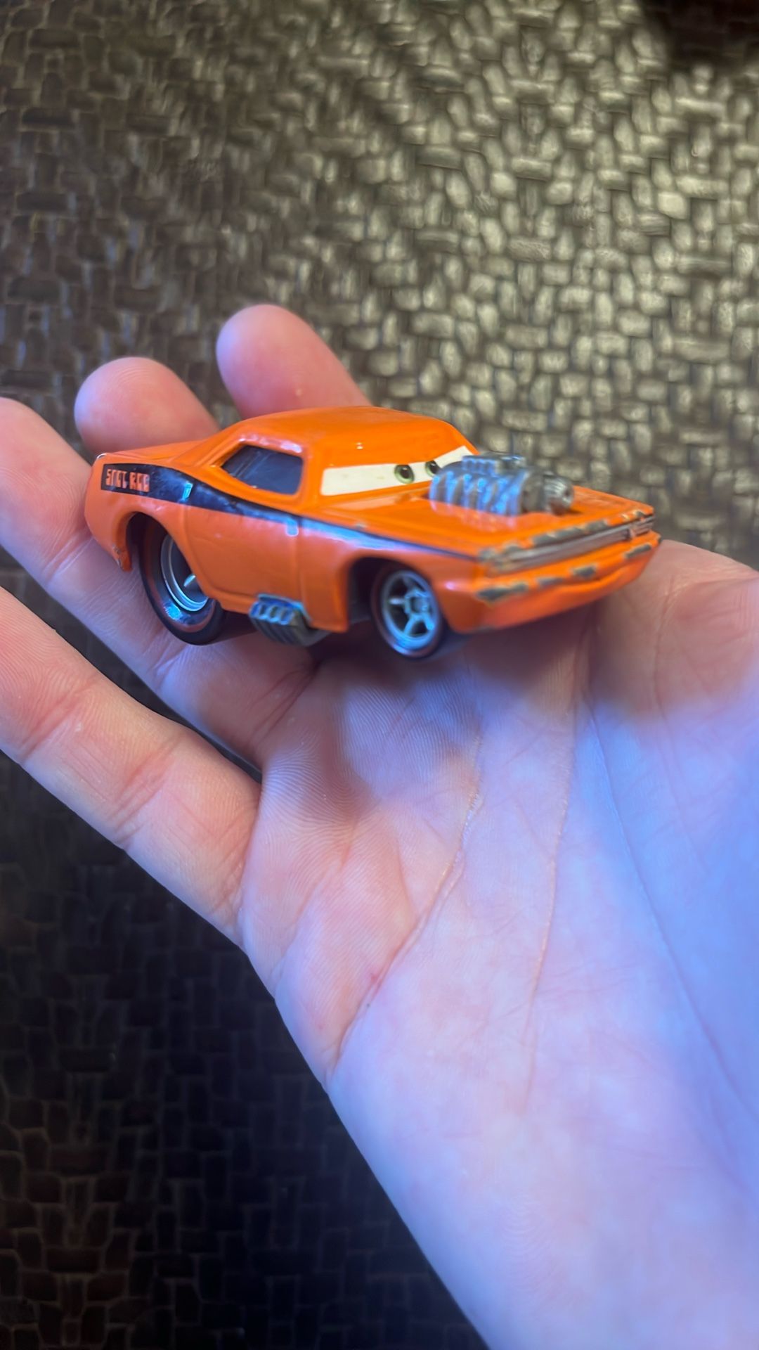 Disney Pixar Movie Cars Diecast Supercharged Snot Rod Toy Car 1:5