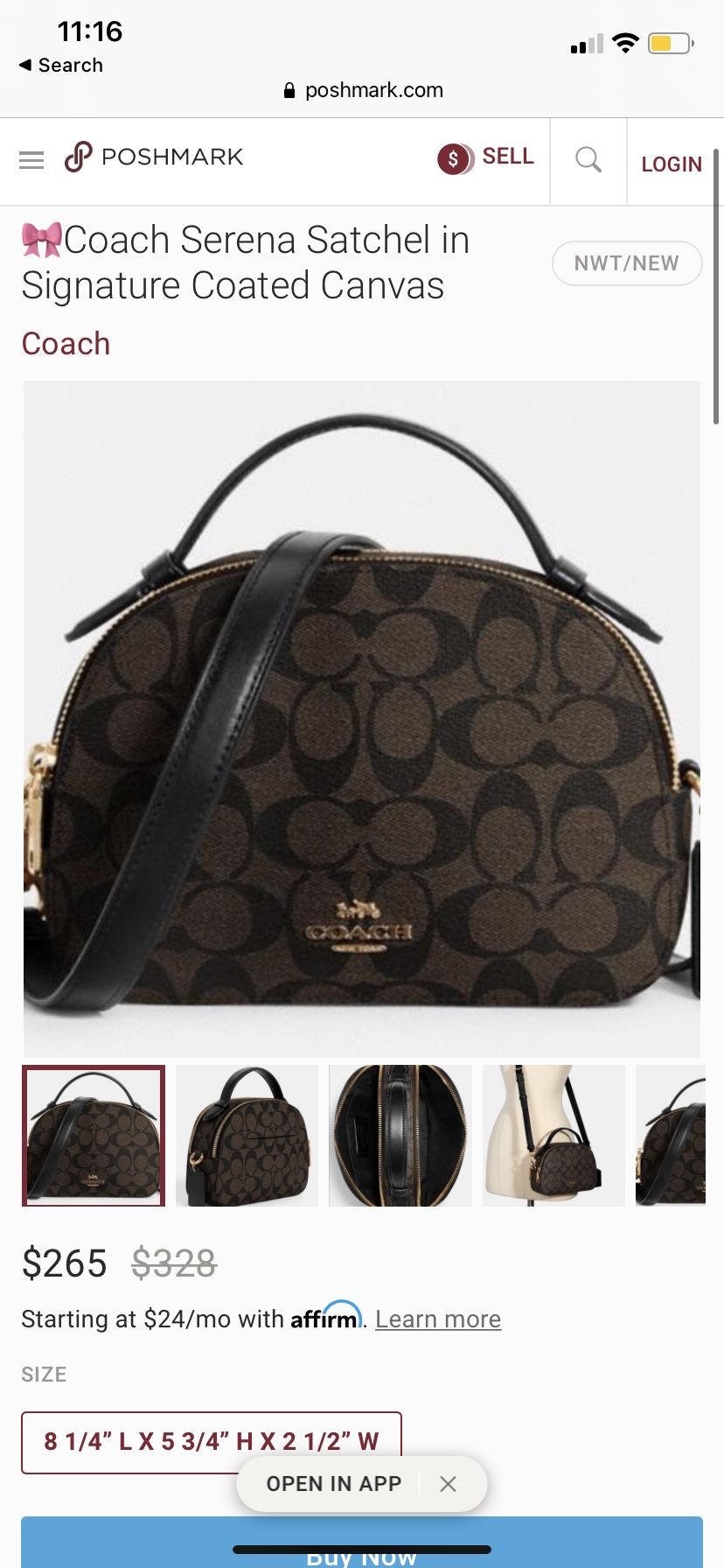 Coach Serena Crossbody