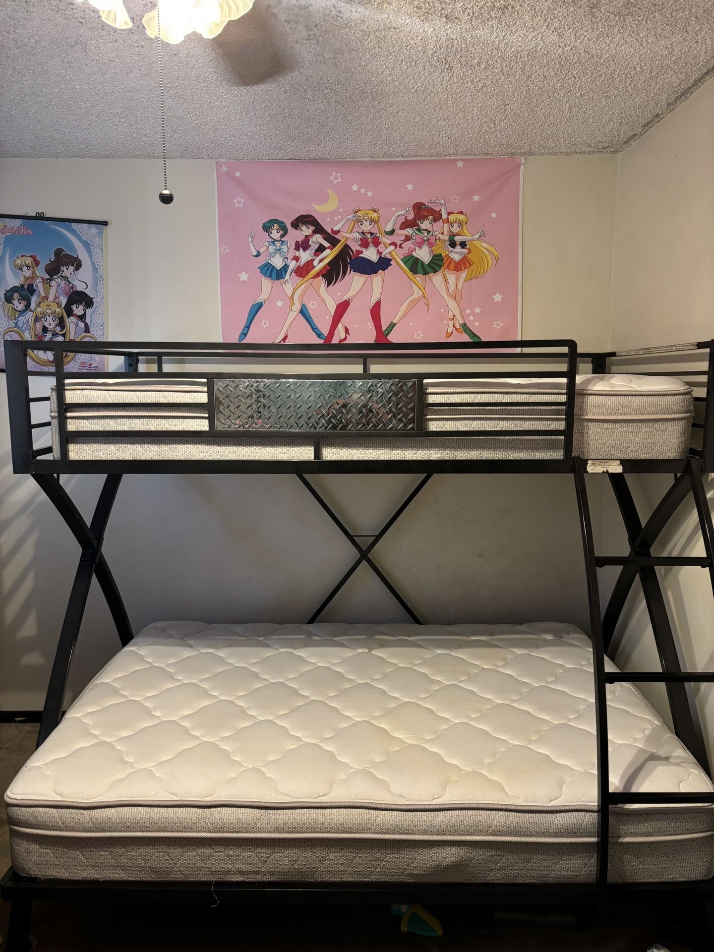Full And Twin Bunk Bed Set