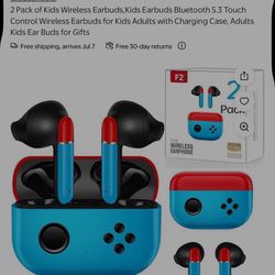 2pk Kids Wireless Earbuds. Brand New 
