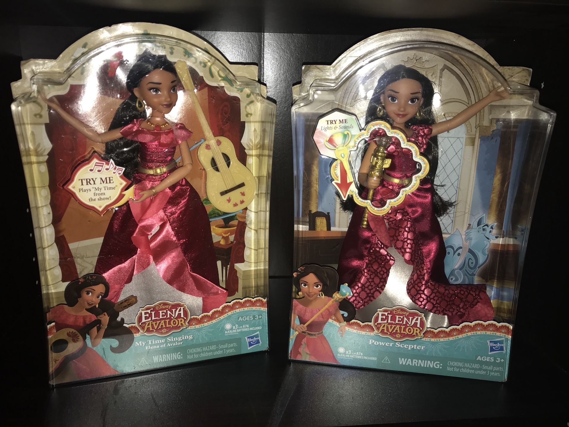 Disney Elena of Avalor Dolls Power Scepter and My Time Singing