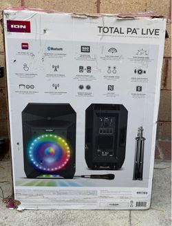 ION Audio Total PA  High-Power Bluetooth Speaker System