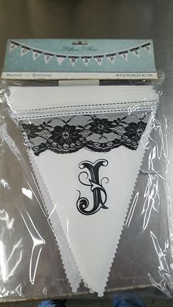 Just married banner