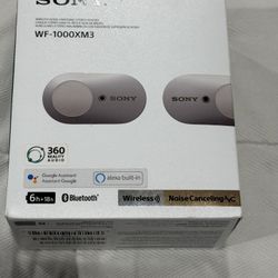 Sony WF-1000XM3 Wireless Noise Canceling Headset 