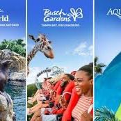 SeaWorld, Aquatica, Busch Gardens And Adventure Island  Tickets Parking Included