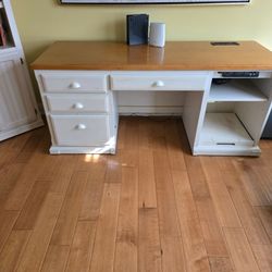 Desk, Bookcase and Credenza
