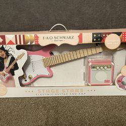FAO Schwarz Electric Guitar & Mini Amp